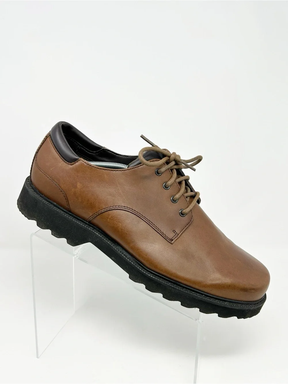 Rockport Northfield Waterproof Plain Toe Oxford Shoes Brown Lace-Up Men's 13 XW